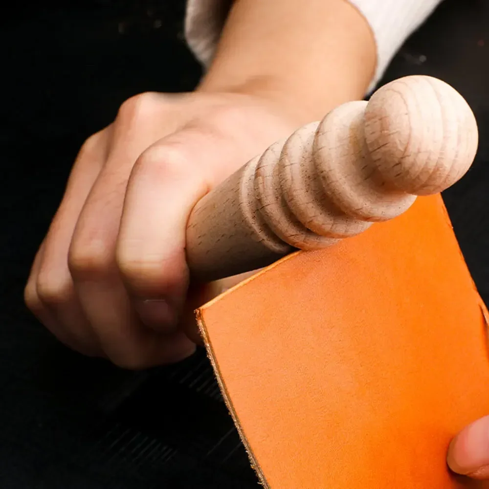Leatherwork Craft - Wielowymiarowy drewniany wytłaczacz do skóry z