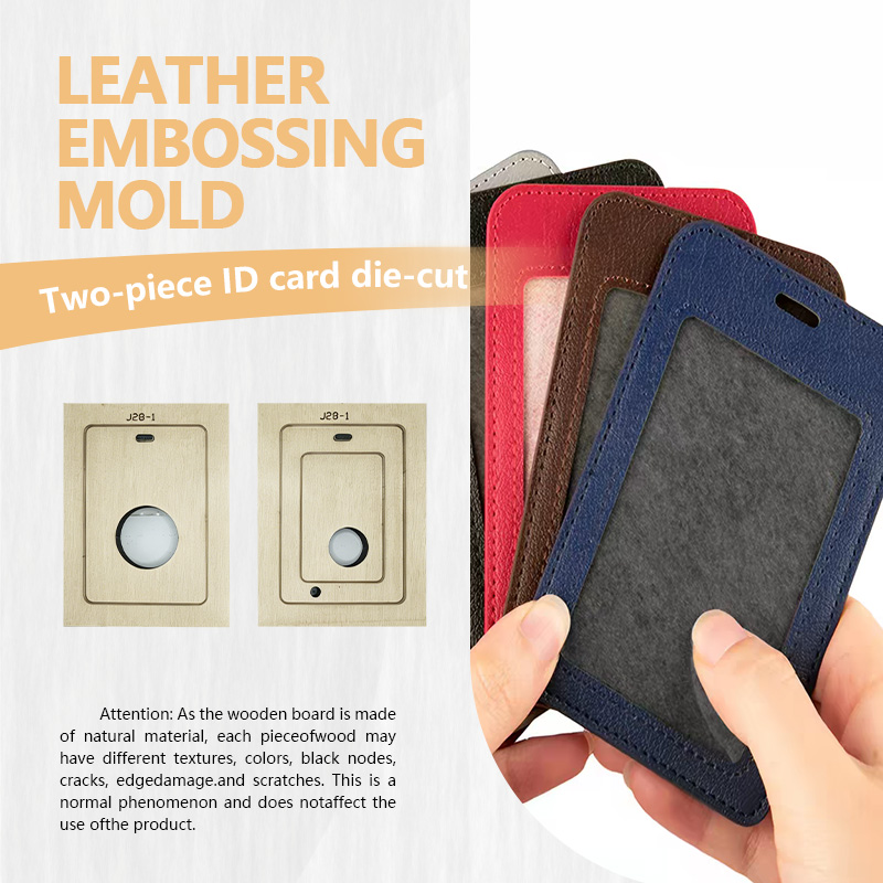 Leatherwork Craft - Ręcznie Robiony Zestaw DIY: Dwie Formy