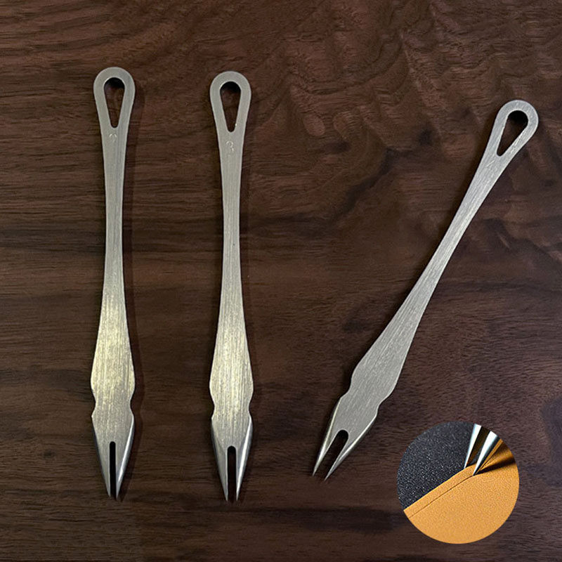 Leatherwork Craft - 1 szt. Skórzane płytkie szczeliny liniowe