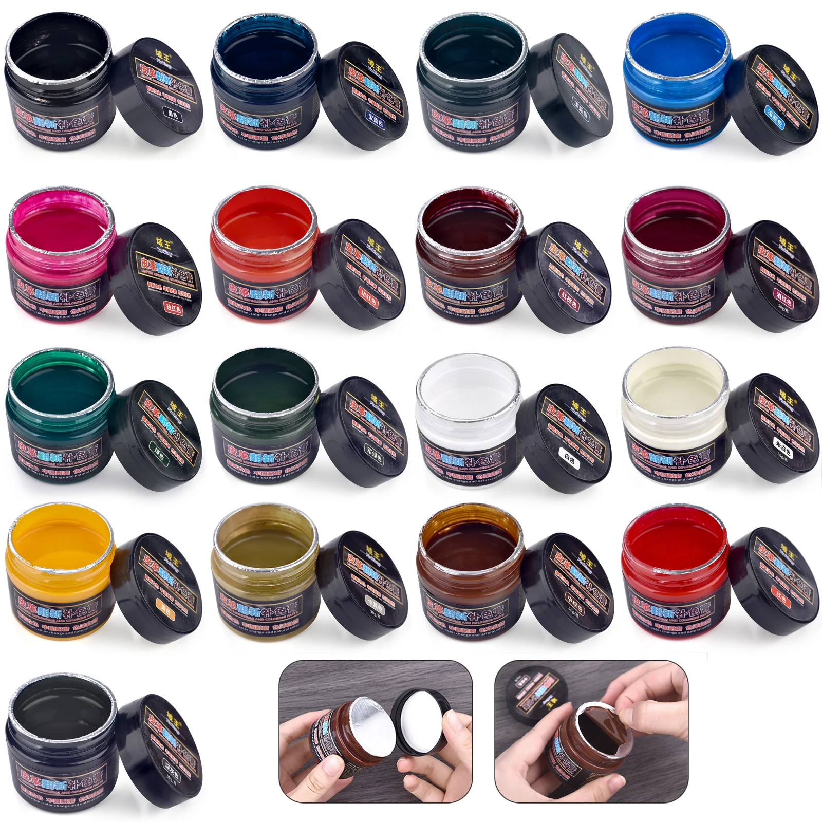 Leather Dye Finish - 50g Farba do naprawy skóry Pigment
