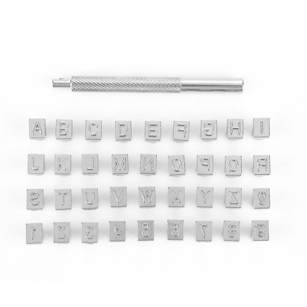 37-częściowy zestaw do tłoczen – Leather Stamp Set recenzja i cena
