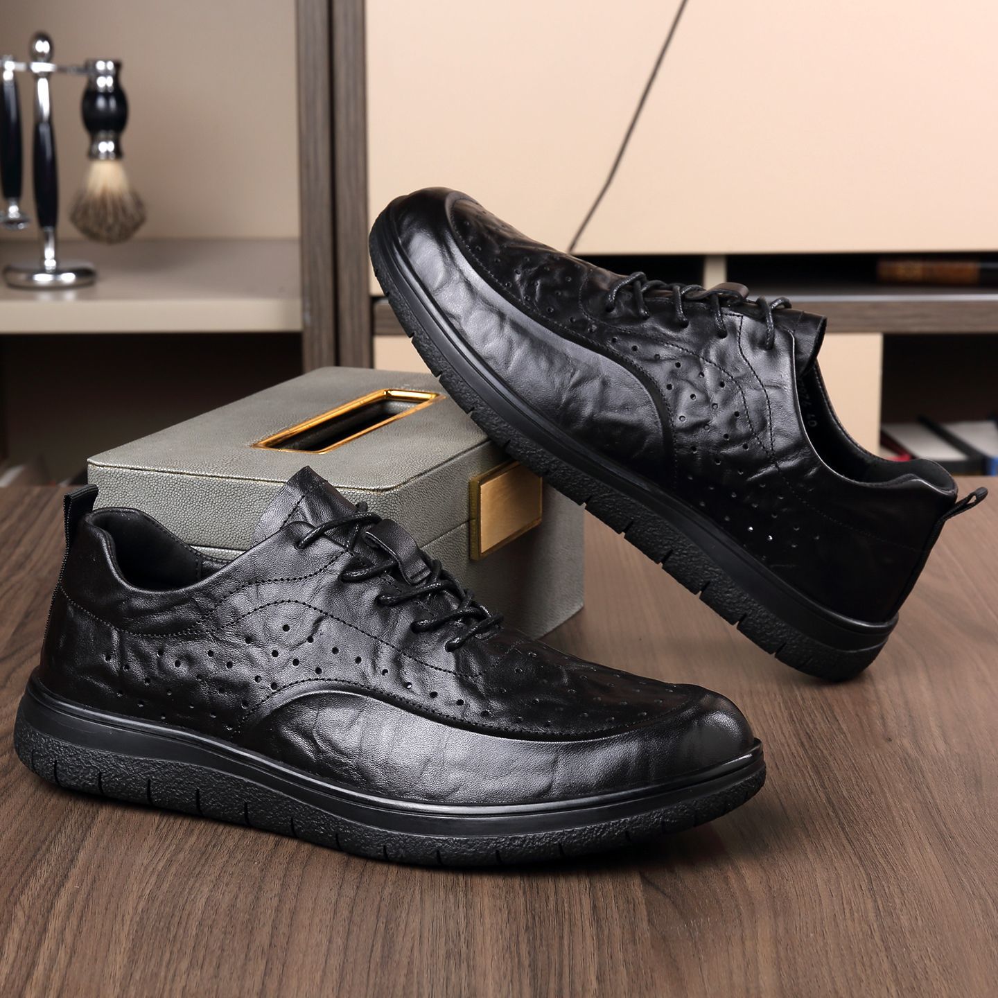 Eleganckie, skórzane buty codz – Leather Work Dress recenzja i cena