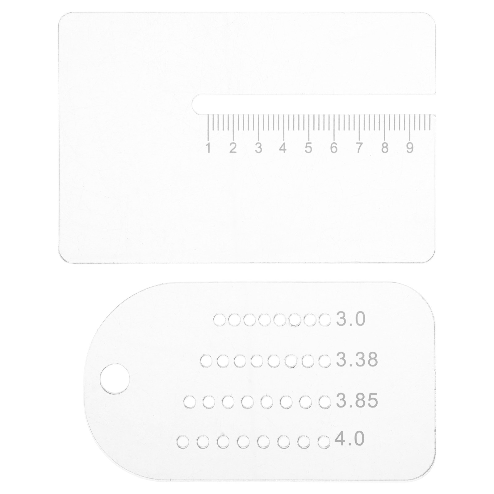2 szt. Regulowana precyzyjna l – Leatherwork Ruler recenzja i cena