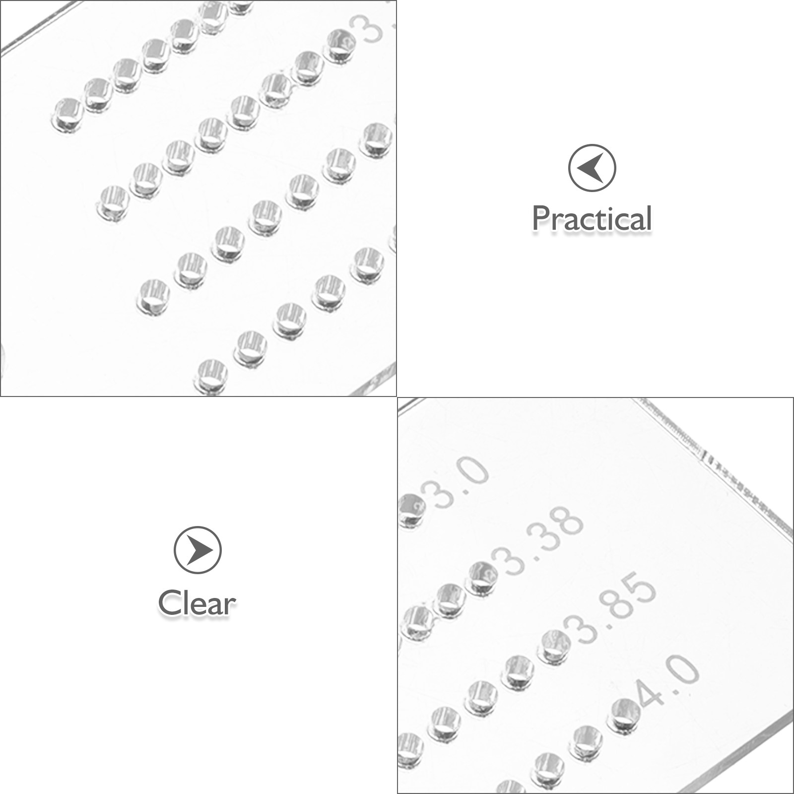 2 szt. Regulowana precyzyjna l – Leatherwork Ruler recenzja i cena