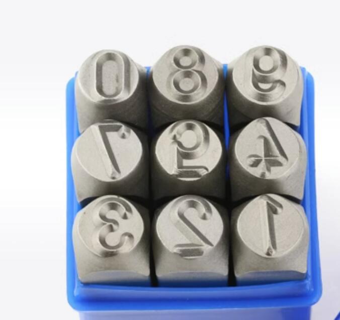 Zestaw do tłoczenia metalu ze  – Leather Stamp Set recenzja i cena