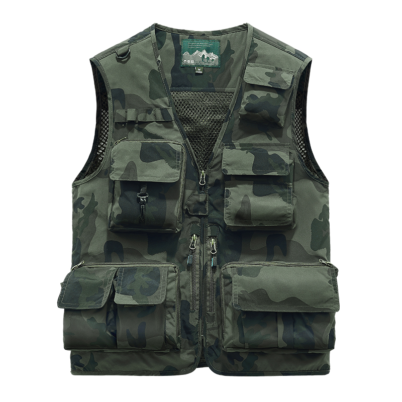 Haftowana kamizelka odzież węd – Leather Work Vest For Men recenzja i cena