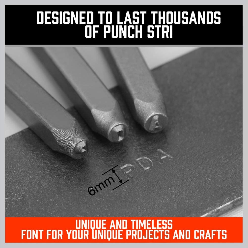 Zestaw stempli z cyframi i wie – Leather Stamp Set recenzja i cena