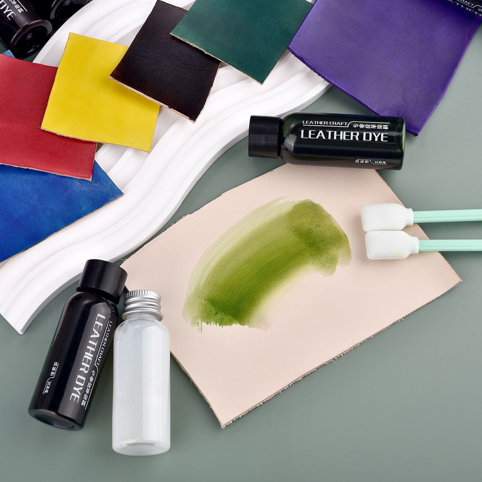 30ml farba do krawędzi skóry w – Leather Dye Finish recenzja i cena