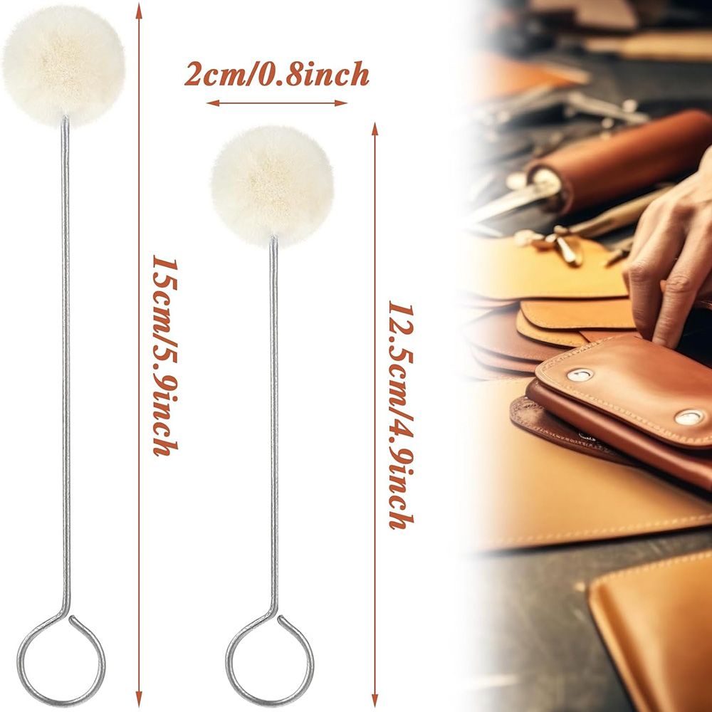 10/30 sztuk skórzane kulki weł – Leather Dye Finish recenzja i cena
