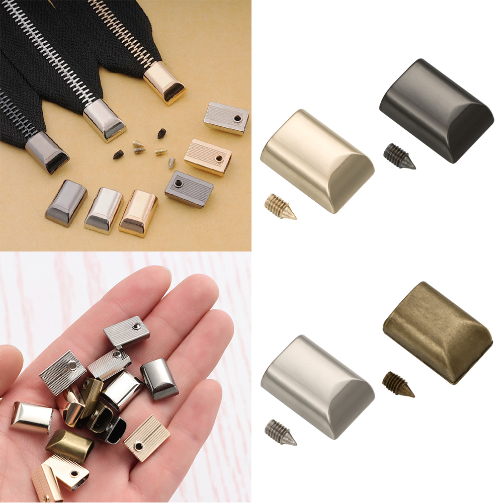 10 sztuk metalowy zamek błyska – Leatherwork Hardware recenzja i cena