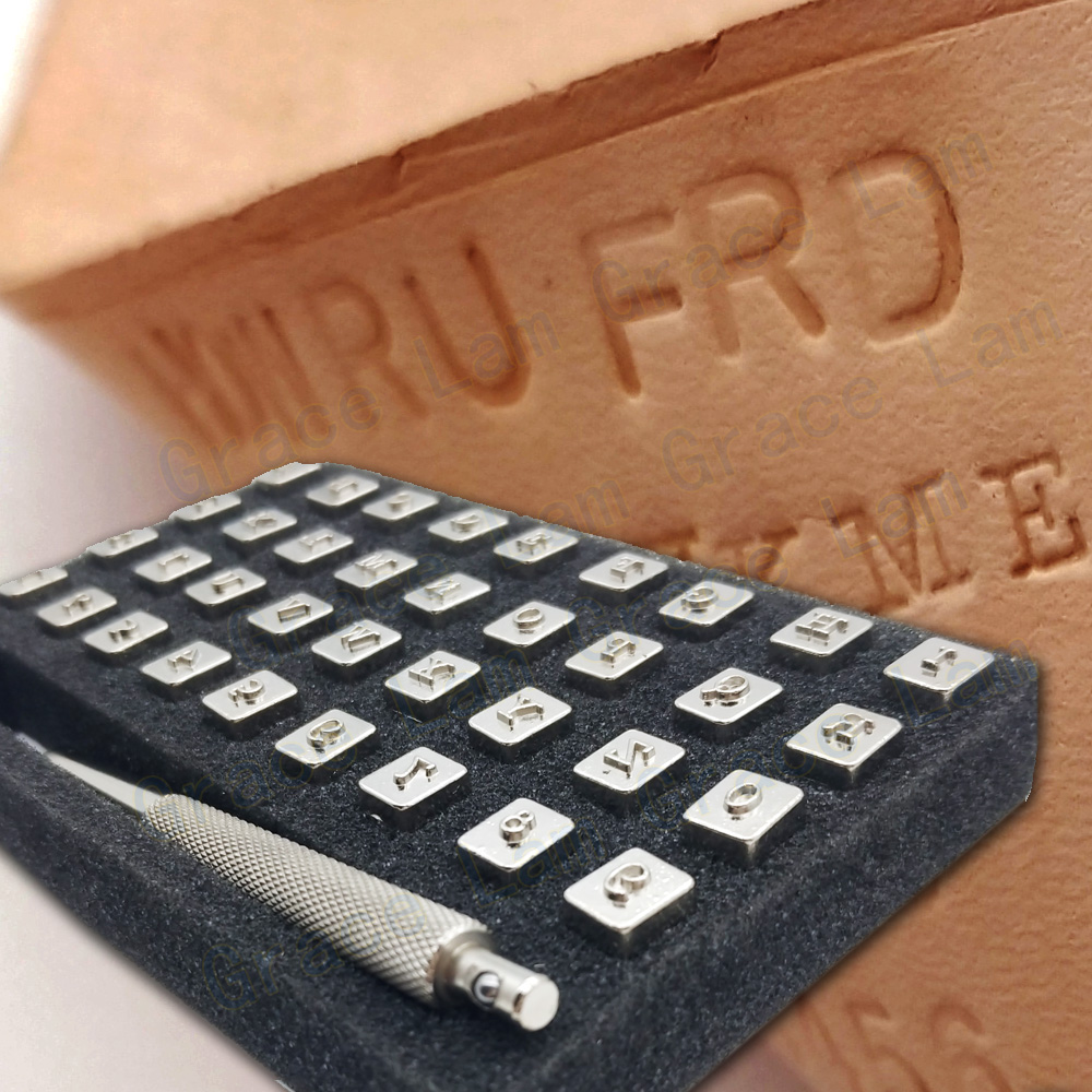 Metalowy zestaw znaczków matry – Leather Stamp Set recenzja i cena