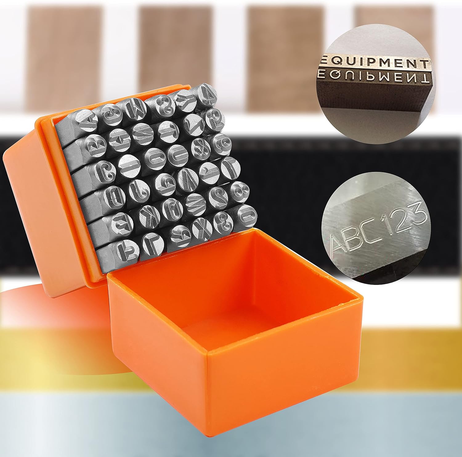 Zestaw stempli stalowych do tł – Leather Stamp Set recenzja i cena