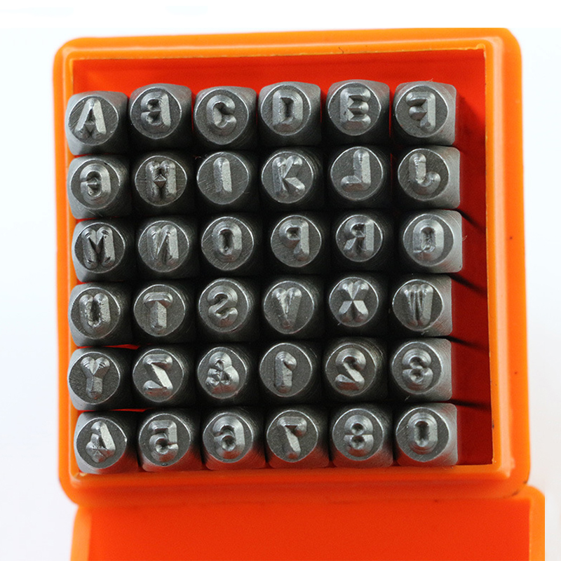 36 sztuk cios ze stali nierdze – Leather Stamp Set recenzja i cena