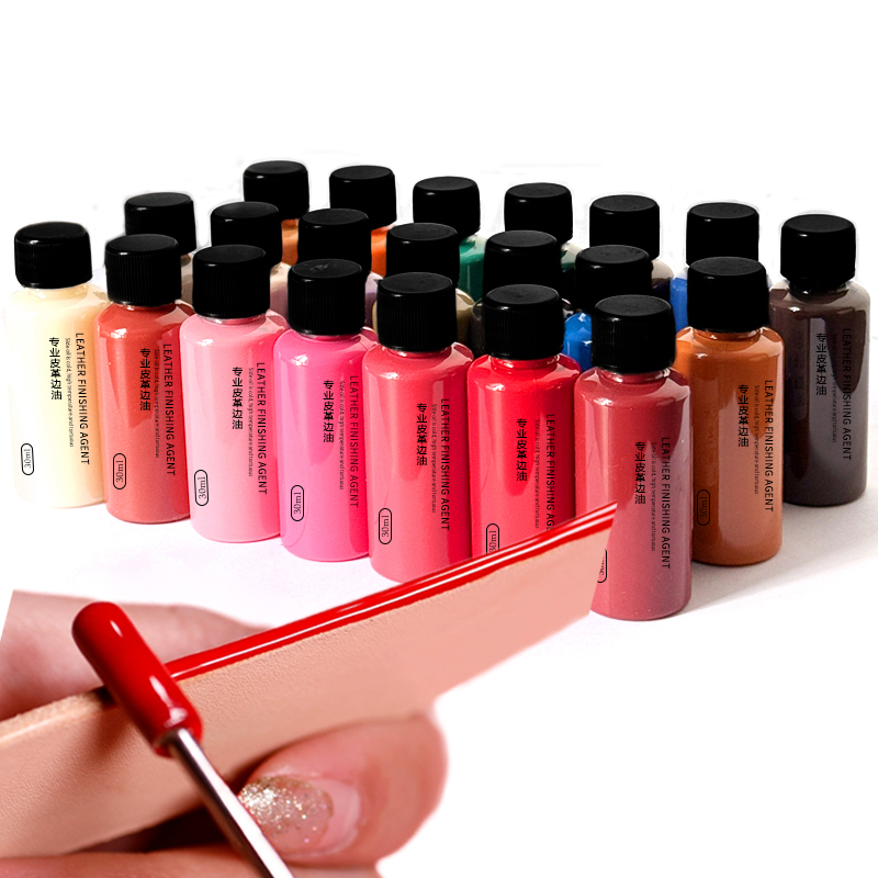 30ml farba do krawędzi skóry f – Leather Dye Finish recenzja i cena