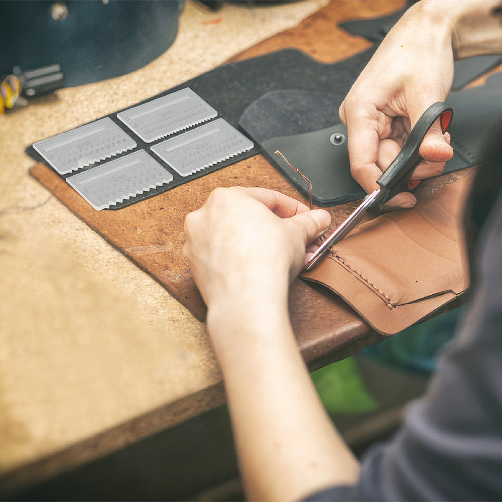 Zestaw 4 szt. akrylowych linij – Leatherwork Ruler recenzja i cena