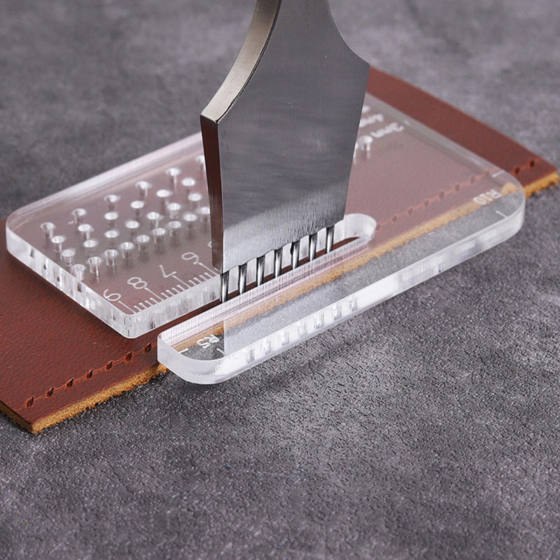 Przezroczysta akrylowa linijka – Leatherwork Ruler recenzja i cena