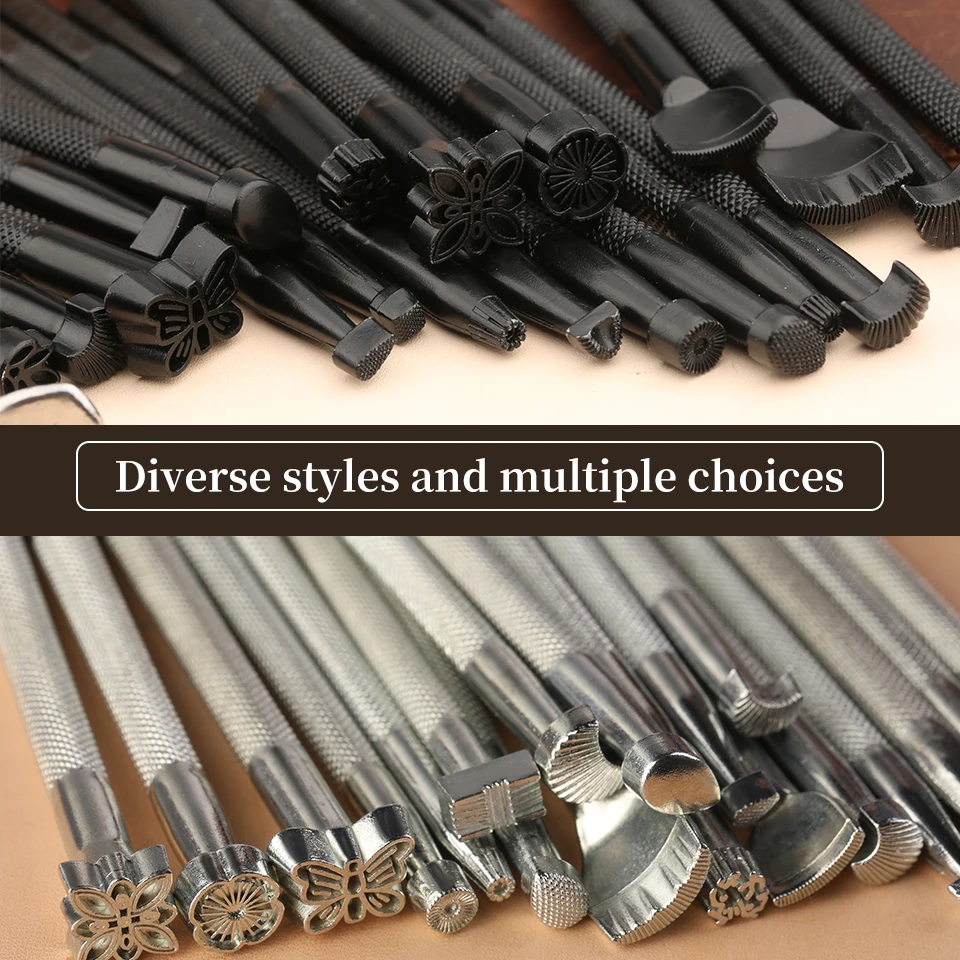 6/20 szt. Metalowe narzędzia d – Leatherwork Craft recenzja i cena