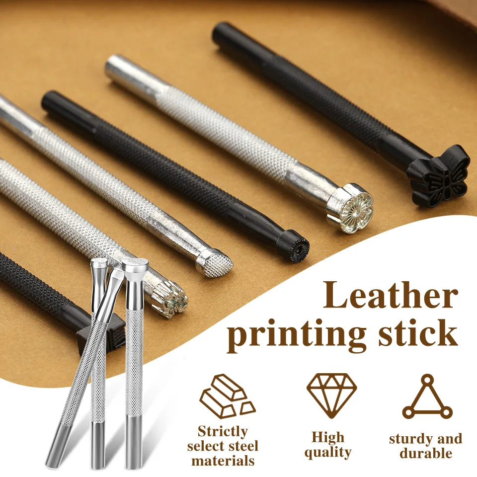 6/20 szt. Metalowe narzędzia d – Leatherwork Craft recenzja i cena