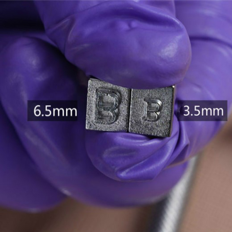 36 szt. Stalowa litera alfabet – Leather Stamp Set recenzja i cena