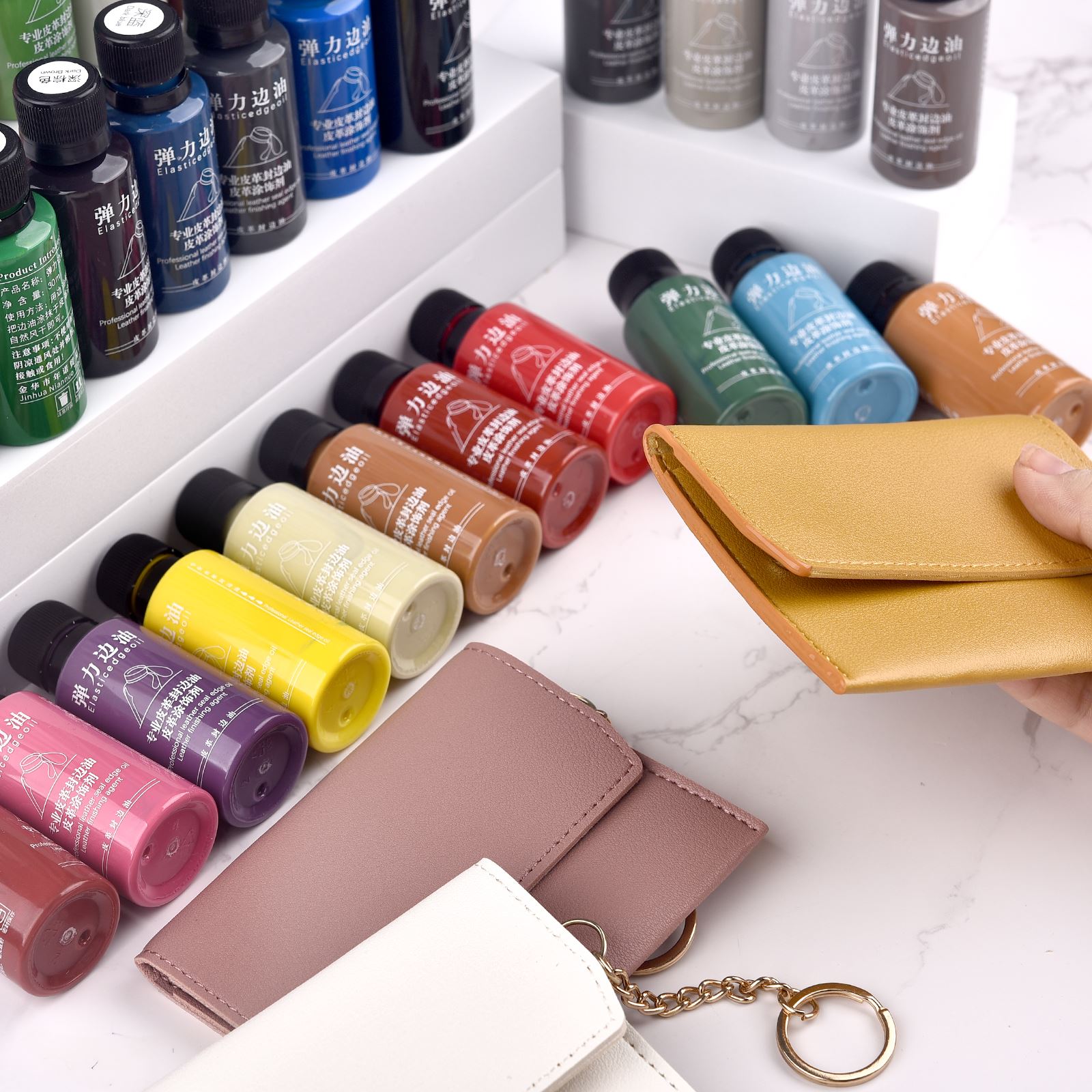 30ml farba do krawędzi skóry f – Leather Dye Finish recenzja i cena