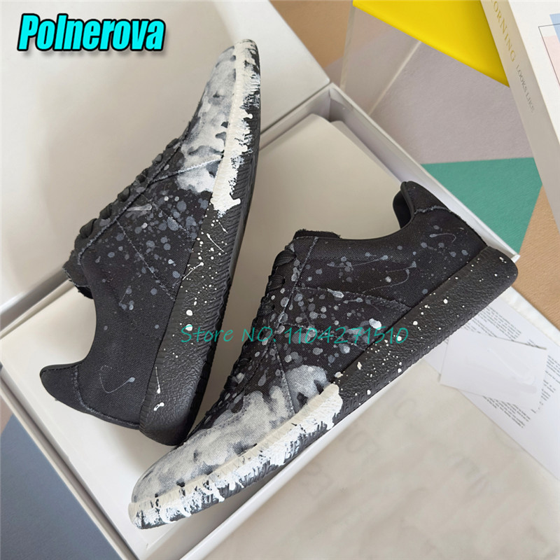Letnie modne sneakersy casual  – Leather Dye Finish recenzja i cena