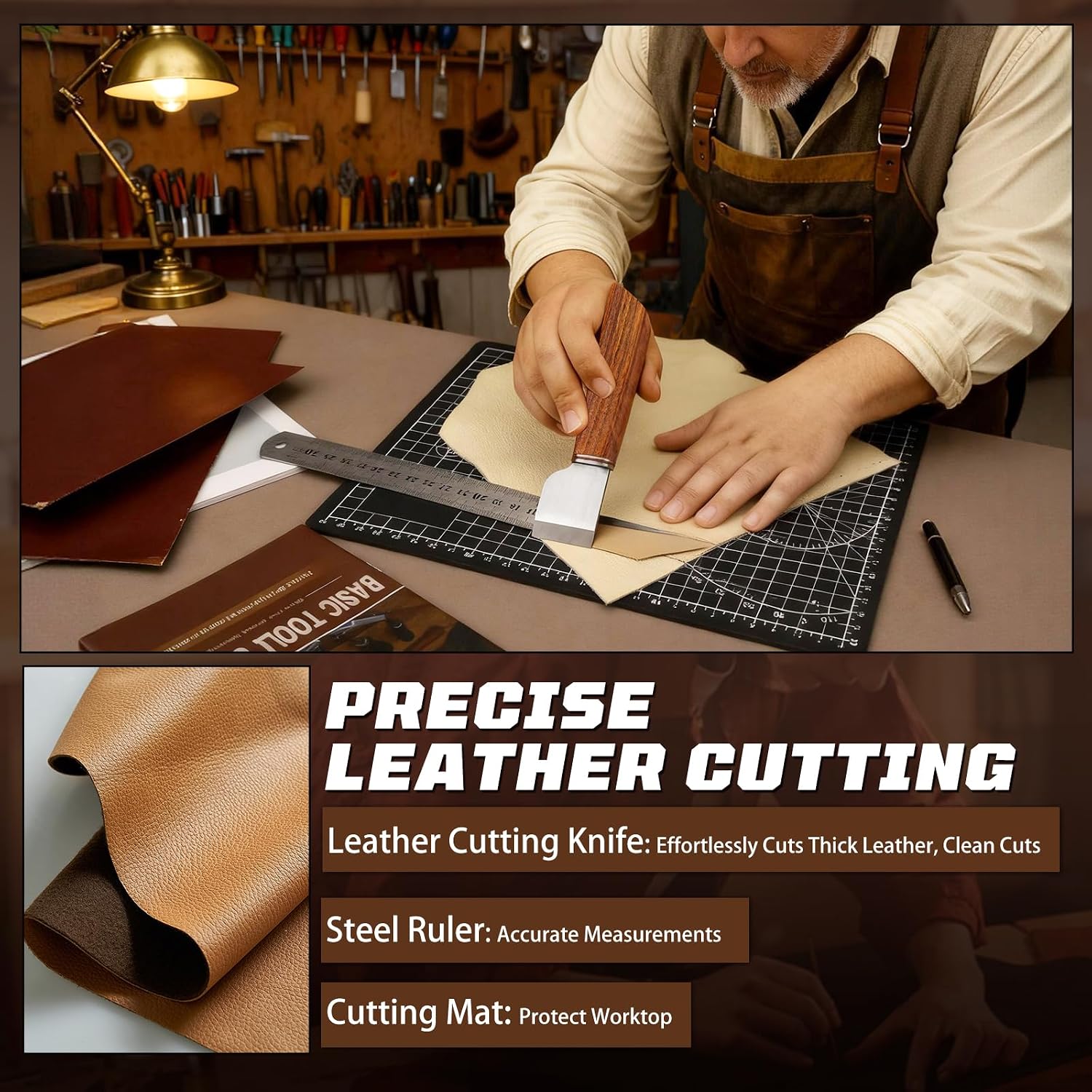 Zestaw do obróbki skóry, narzę – Leatherwork Craft recenzja i cena