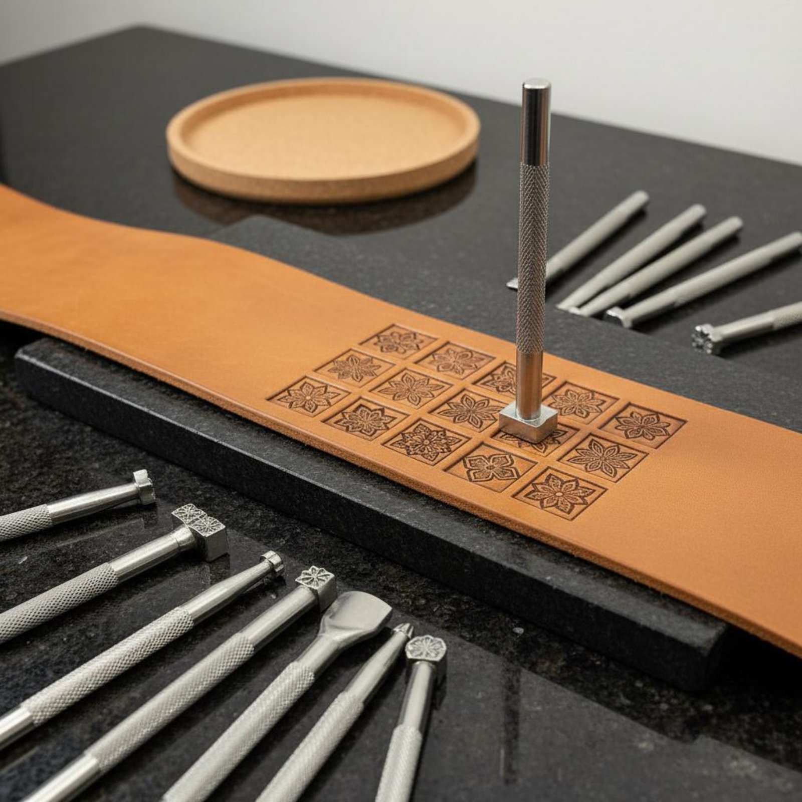 20-częściowy zestaw narzędzi d – Leather Stamp Set recenzja i cena
