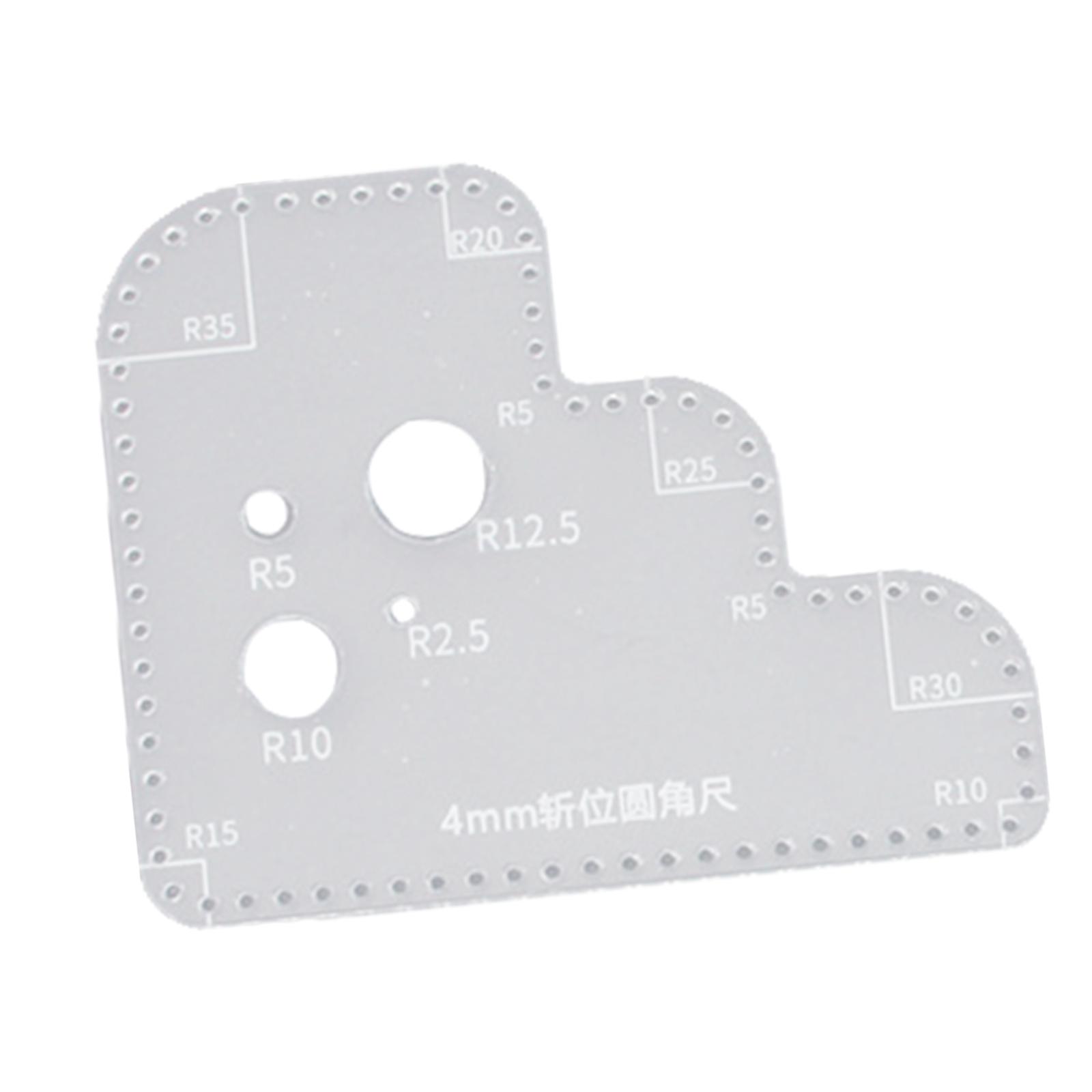 Szablon akrylowy do wyrobów sk – Leatherwork Ruler recenzja i cena