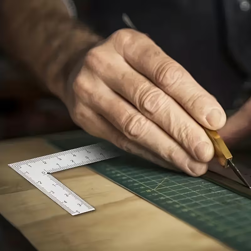 Mini kątownik ze stali nierdze – Leatherwork Ruler recenzja i cena